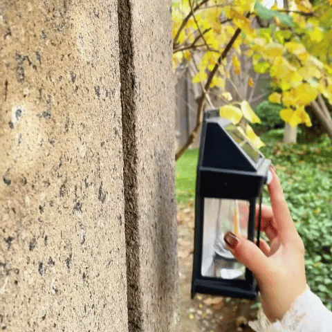 SolarWall Lantern™ Easy Wireless Solar Lighting