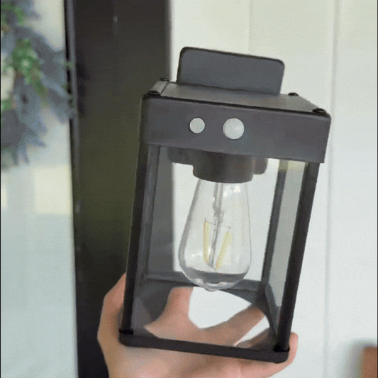 SolarWall Lantern™ Easy Wireless Solar Lighting