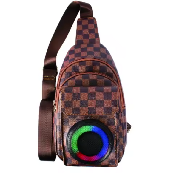 BassPack Portable Hifi Sound Crossbody Bag
