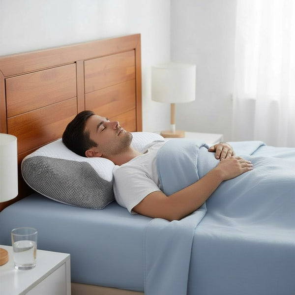 AlignEase Butterfly Memory Neck Pillow